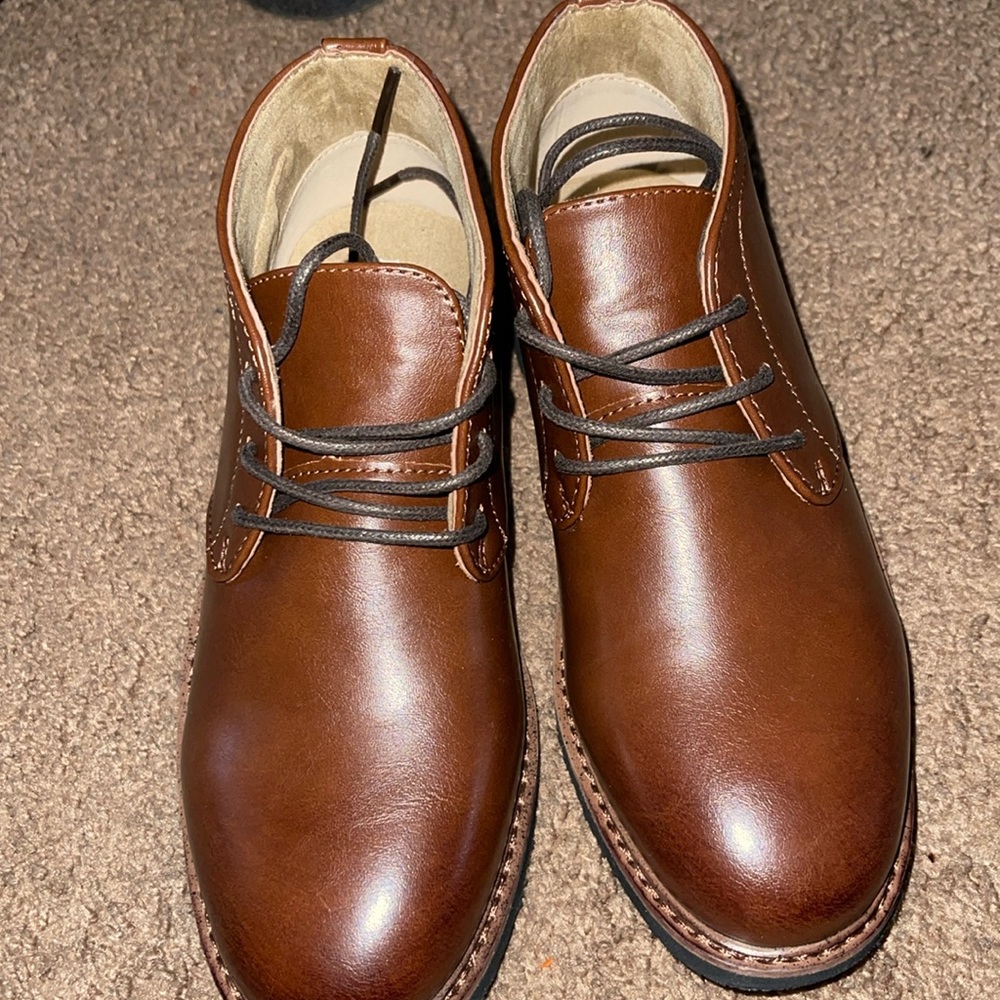 Size 1 boys deer stags boots with laces for boys